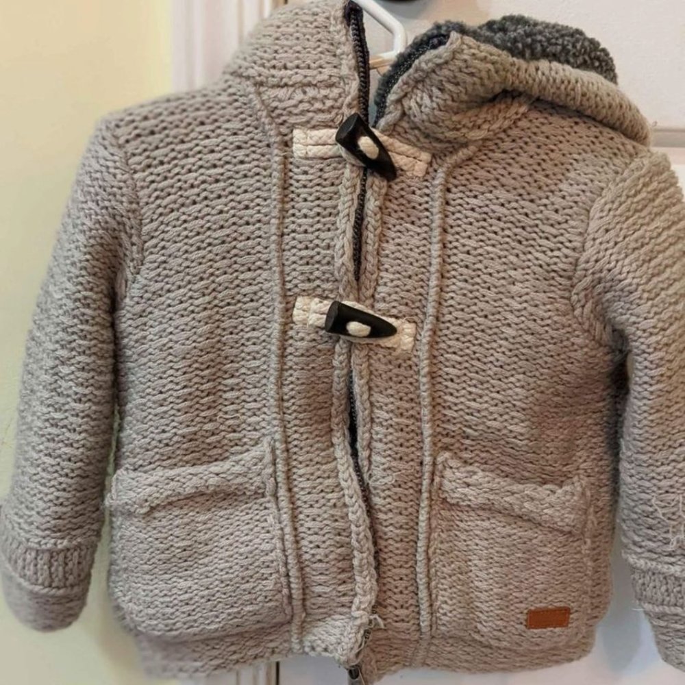 Zara hooded cardigan